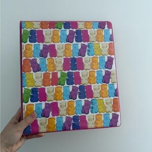 Colorful Gummy Bear Kids Binder
